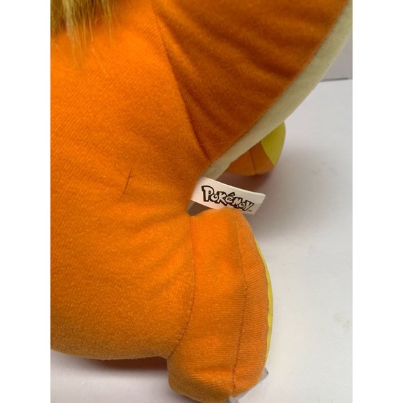 Pokemon Plush Stuffed Animal Doll Toy 15 in Tall Giant Charmander Orange - Picture 6 of 7
